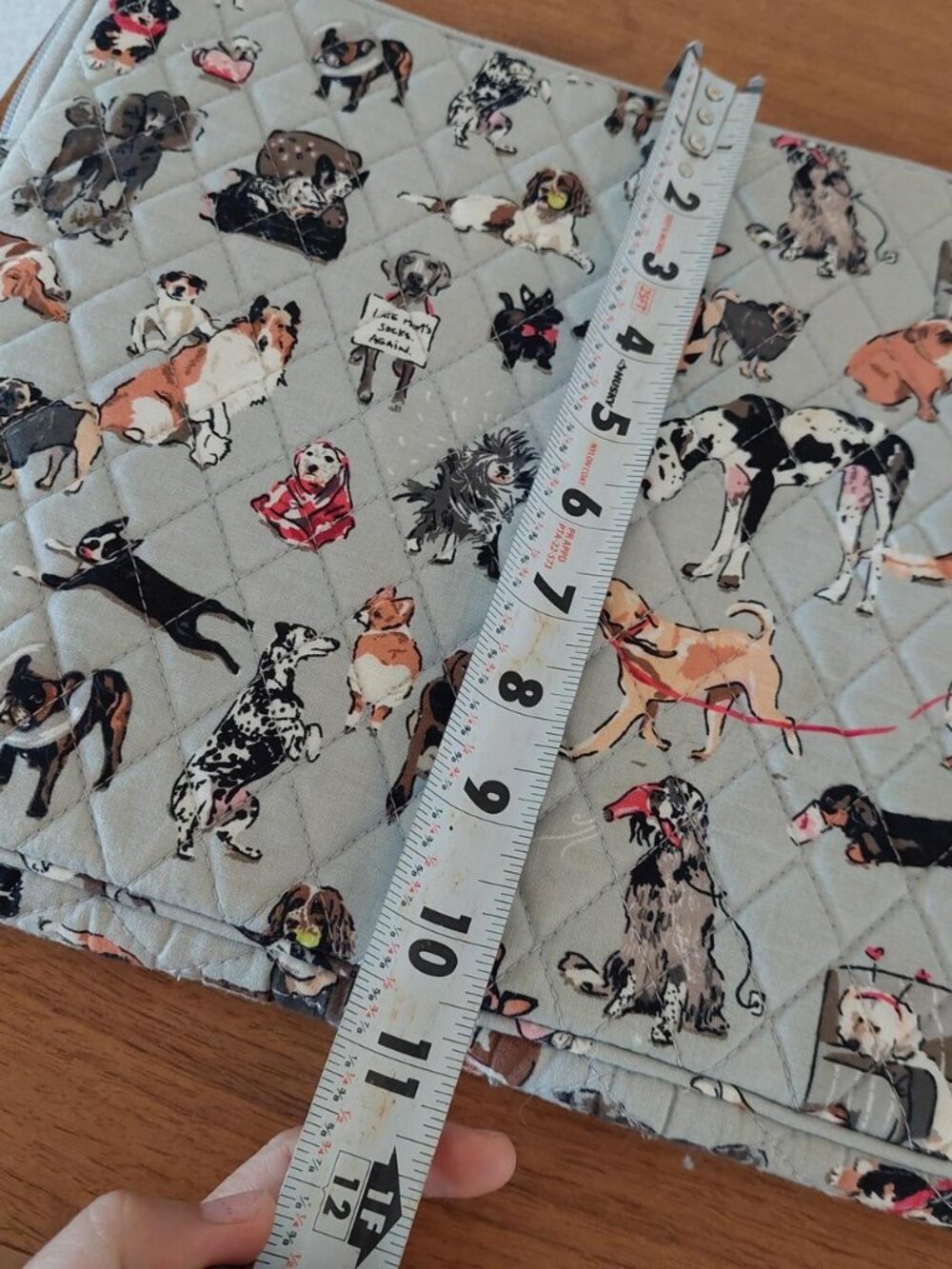 Vera Bradley dog show best in show laptop dog case pouch #pug #dog - Picture 5 of 7
